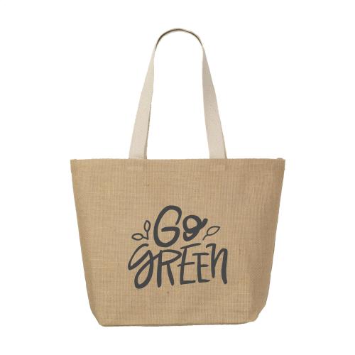 Elegance jute shopping tas - Yana Gifts