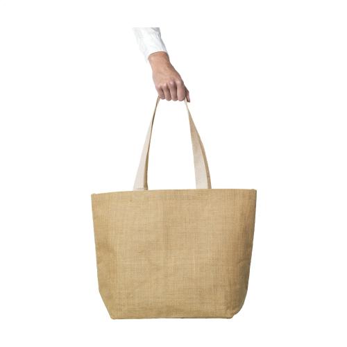 Elegance jute shopping tas - Yana Gifts