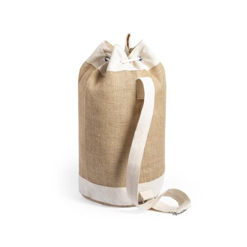 Rugzak jute met koord MK6817 - Yana Gifts