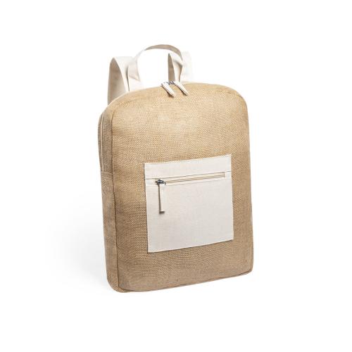 Rugzak jute Manny MK6818 - Yana Gifts