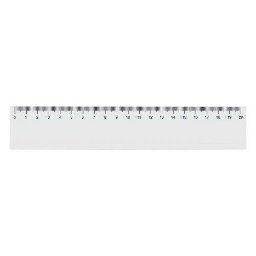 Kunststof liniaal 20 cm LT91260 - Yana Gifts