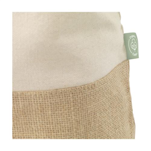 Strandtas van jute en katoen - Yana Gifts