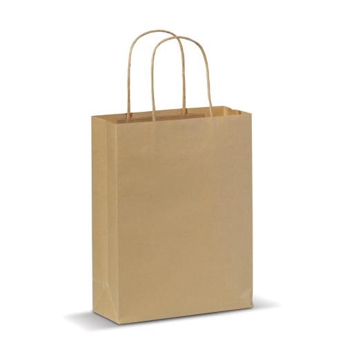 Draagtas papier hengels gedraaid papier - klein formaat - Yana Gifts