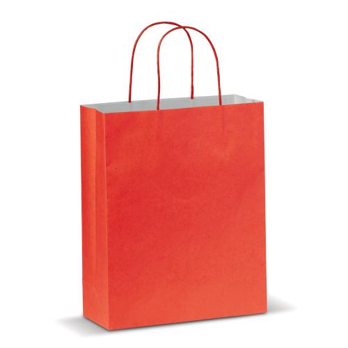 Draagtas papier gedraaide hengels papier - middel formaat - Yana Gifts