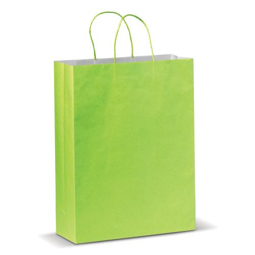 Draagtas papier hengels gedraaid papier - groot formaat - Yana Gifts
