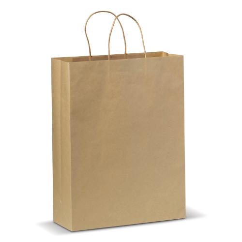 Draagtas papier hengels gedraaid papier - groot formaat - Yana Gifts