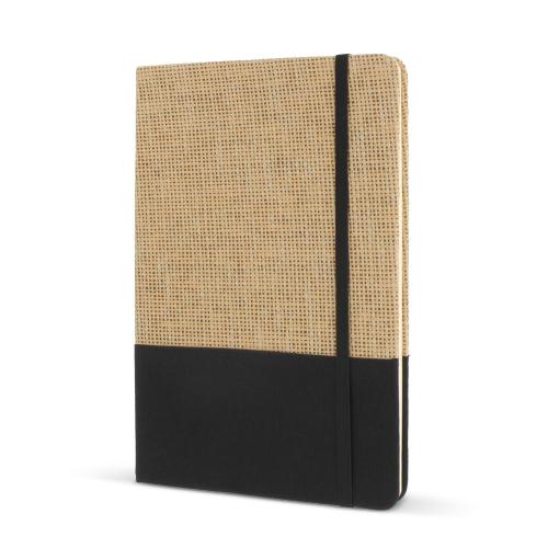Notitieboekje cover jute &amp; RPET - Yana Gifts