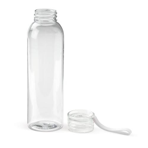 Waterfles glas met transparant gekleurde dop - Yana Gifts
