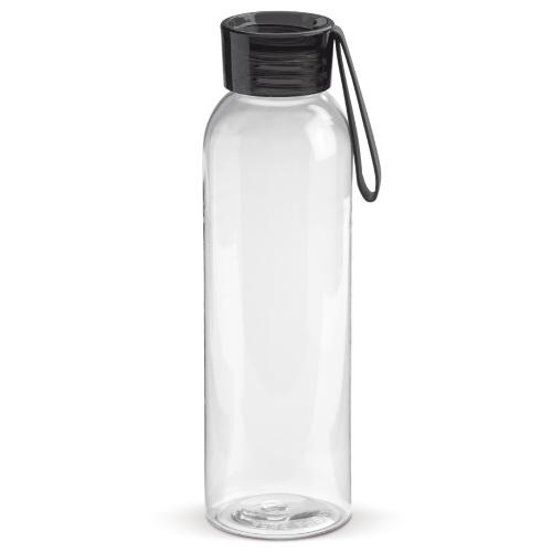 Waterfles glas met transparant gekleurde dop - Yana Gifts