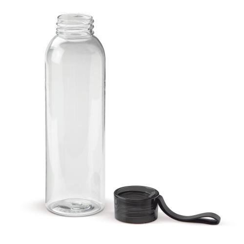 Waterfles glas met transparant gekleurde dop - Yana Gifts