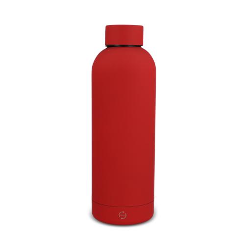Drinkfles soft touch platte dop 500ml - Yana Gifts