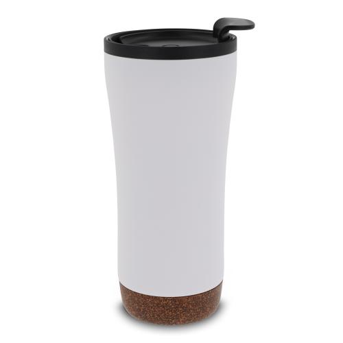 Dubbelwandige koffiebeker onderzijde kurk - Yana Gifts