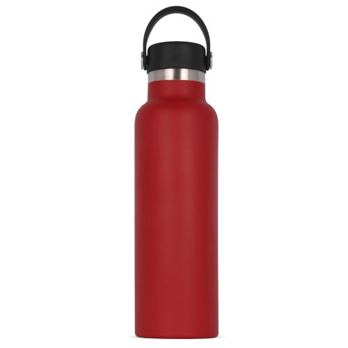 Thermofles zwarte dop met lus 650ml - Yana Gifts