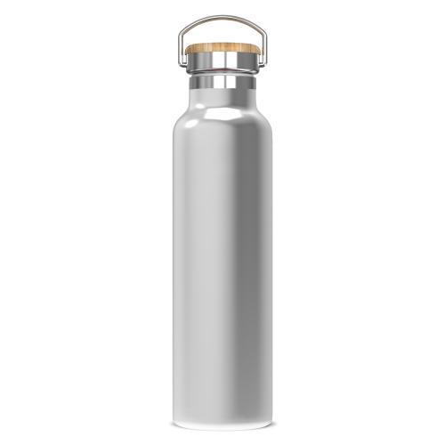 Thermofles dop met bamboe 650ml - Yana Gifts
