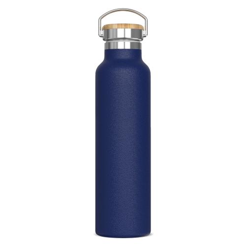 Thermofles dop met bamboe 650ml - Yana Gifts