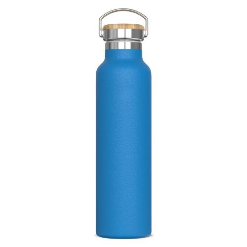 Thermofles dop met bamboe 650ml - Yana Gifts