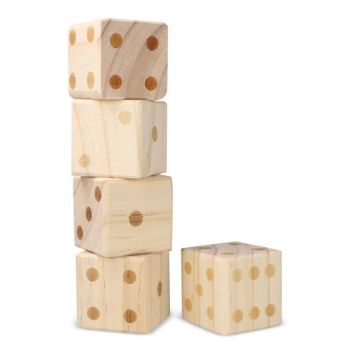 Reuze houten dobbelspel - Yana Gifts