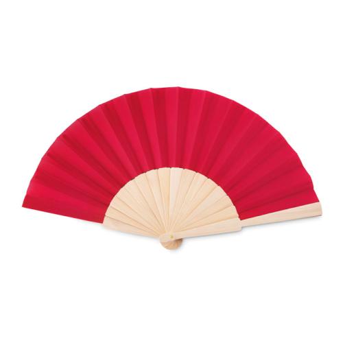 Waaier van hout en polyester - Yana Gifts