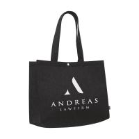 Grote winkeltas van RPET vilt CL3983 - Yana Gifts