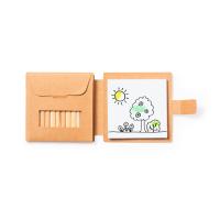 Set kleurpotloden + notitieboekje MK1522 - Yana Gifts