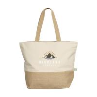 Strandtas van jute en katoen - Yana Gifts