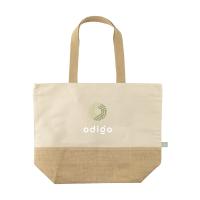 Strandtas van jute en katoen - Yana Gifts