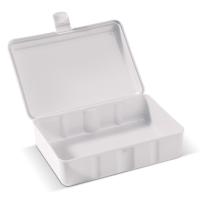 Lunchbox wit of transparant kleur 950ml - Yana Gifts