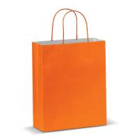 Draagtas papier gedraaide hengels papier - middel formaat - Yana Gifts