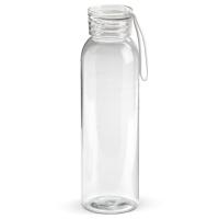 Waterfles glas met transparant gekleurde dop - Yana Gifts
