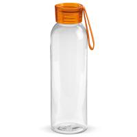 Waterfles glas met transparant gekleurde dop - Yana Gifts