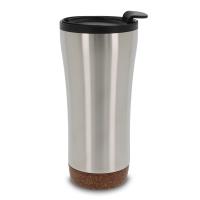 Dubbelwandige koffiebeker onderzijde kurk - Yana Gifts