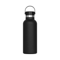 Thermofles zwarte dop met lus 500ml - Yana Gifts