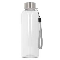 Waterfles transparant kunststof met metalen dop - Yana Gifts