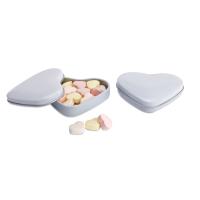 Metalen doosje hartjessnoepjes - Yana Gifts
