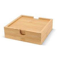Set onderzetters van bamboe - Yana Gifts