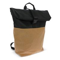 Rugzak roll-top met kurk &amp; RPET - Yana Gifts