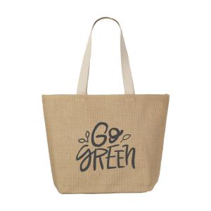 Elegance jute shopping tas - Yana Gifts