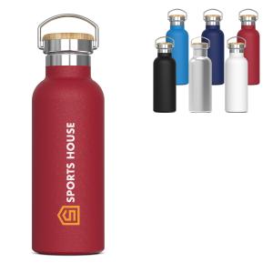 Thermofles met bamboe dop 500ml - Yana Gifts
